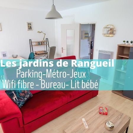 툴루즈 Les Jardins De Rangueil, Parking, Metro, Piscine 아파트 외부 사진